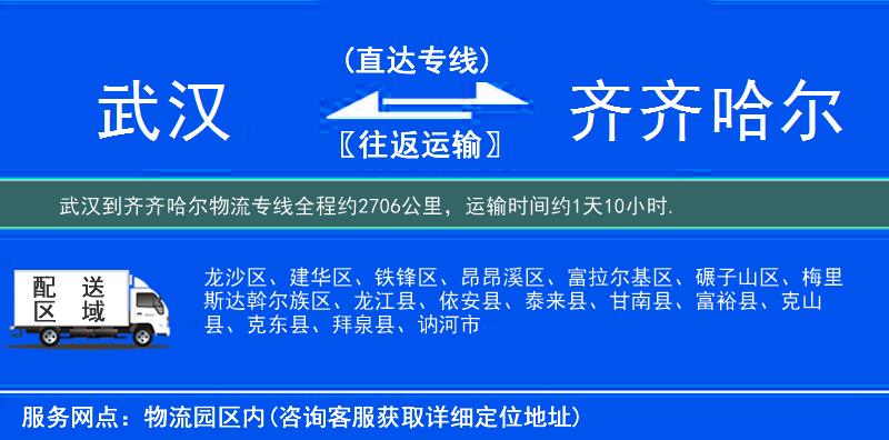 武漢到物流專(zhuān)線
