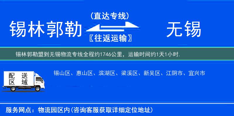 錫林郭勒盟到物流專線